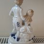 Vintage Capodimonte boy and girl Image 3
