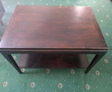 Solid hardwood coffee table