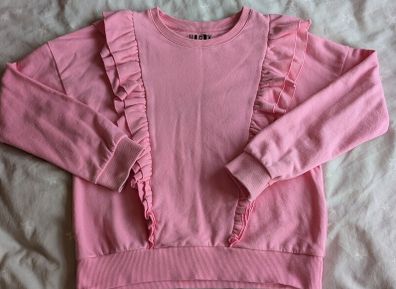 Pink jumper age 10-11