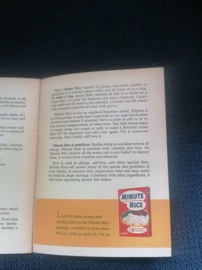 Vintage 1959 Exciting World of Rice Dishes