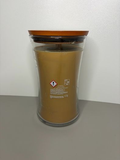 Large Woodwick Yankee Candle - Gilded Sands Hourglass - 610g - New