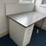 Office Desk and Drawers Image 2