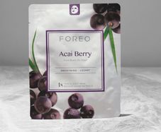 New FOREO Acai Berry Smoothing Tencel Sheet Mask