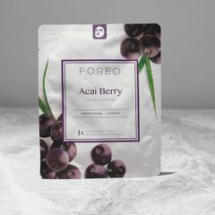 New FOREO Acai Berry Smoothing Tencel Sheet Mask