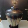 Large Chinese Jingchang ( NOS) 22" table lamp Image 2