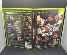 World Championship Snooker 2003 Xbox
