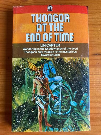 Fantasy book:'Thongor At The End Of Time'