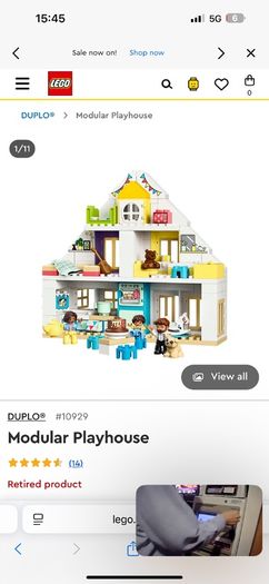 Lego Duplo Retired House Modular Playhouse 10929