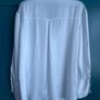 Zara white satin blouse. Size M Image 2