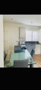 Dining table glass top