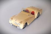 Diecast Vintage Corgi Toys Triumph TR2 - Good Repaint not by Seller/No Box