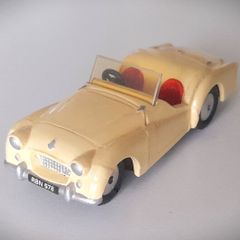 Diecast Vintage Corgi Toys Triumph TR2 - Good Repaint not by Seller/No Box