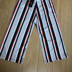 Stripe Cropped Trousers BNWT New Look