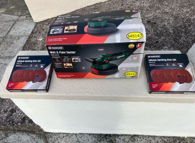 Wall and floor sander