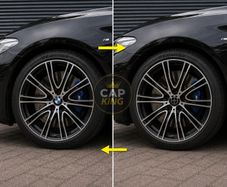 BMW Centre Caps (56mm)All Black - Free Post