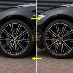 BMW Centre Caps (56mm)All Black - Free Post