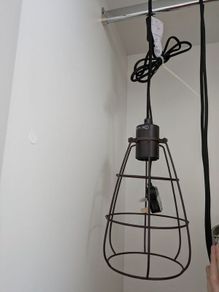 2x new lamps, industrial style