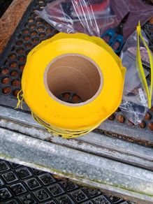Safeline electrical warning tape .