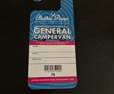 camper van ticket for Electric Picnic