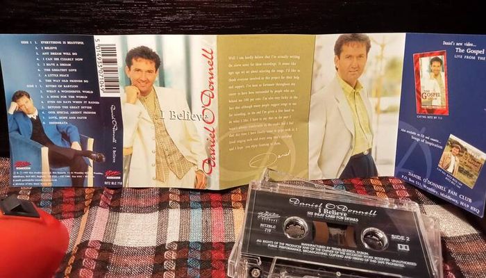 1997. Daniel O' Donnell.I Believe. Cassette Tape.