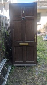 Hardwood Front Door
