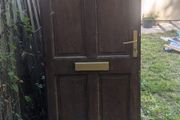 Hardwood Front Door
