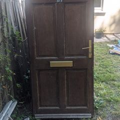 Hardwood Front Door