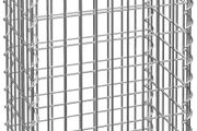 Gabion Stone Basket, Corrosion Resistant and Durable, Mesh 5 x 10 cm,