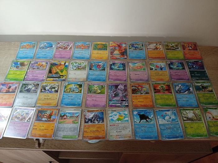Collection Of Shiny Holo Pokemon Cards Etc 40 Total Good Order-originals