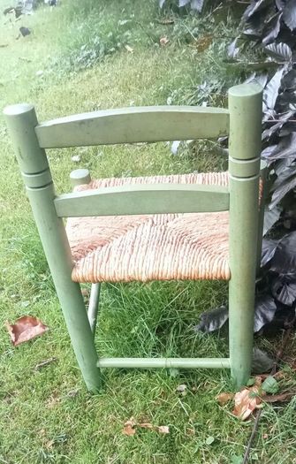 vintage child's chair