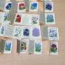 Kensitas Medium Silk Cigarette Cards Flowers 1934 - 31 Medium and 4 Small Image 9