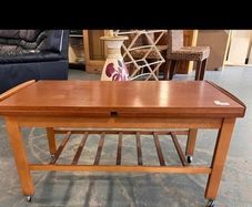 mid-century pull out extendable
