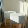 IKEA bedside tables (2) with drawer and tray Image 6