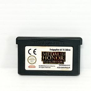 Medal of Honor Infiltrator Gameboy Advance Game Cartridge for Gba / Gameboy Advance SP / Original Nintendo Ds and Ds Lite