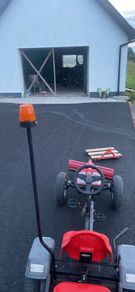 Berg go cart and accessories