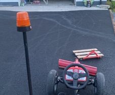 Berg go cart and accessories