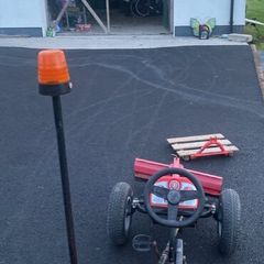 Berg go cart and accessories