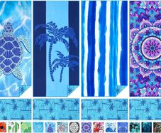 Beach Towels 4 Pack - Oversized Microfibre Quick Dry - Brand New