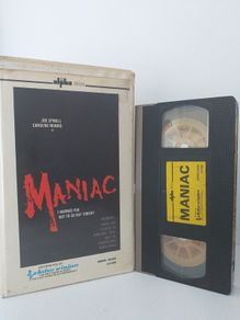 Maniac On Intervision Alpha Video, VHS Tape 1980 Pre Cert