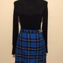 Blue Check Skirt, New With Tags Image 2