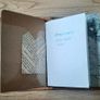 Handmade leather personal size diary notebook passport holder 17cm x 11cm contains a  pen loop a pocket holder and a homemade notebook also with 4 internal elastics to hold your diaries notebooks etc see all photos FREE STANDARD POSTAGE INCLUDED Image 5