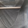 All Saints Grey Fitted Knit Dress Image 4