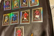 Topps Chrome Premier League Chrome King Insert Card Collection (9 Cards incl. Emerald Zola)