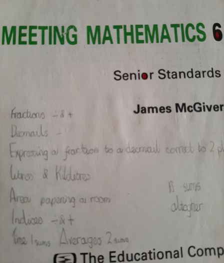 old school maths books