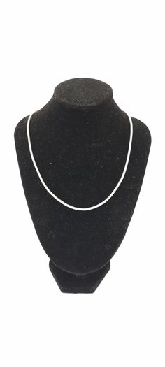 Vintage 835 Silver Snake Chain