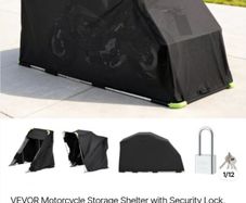 Motor Bike Shed/cover