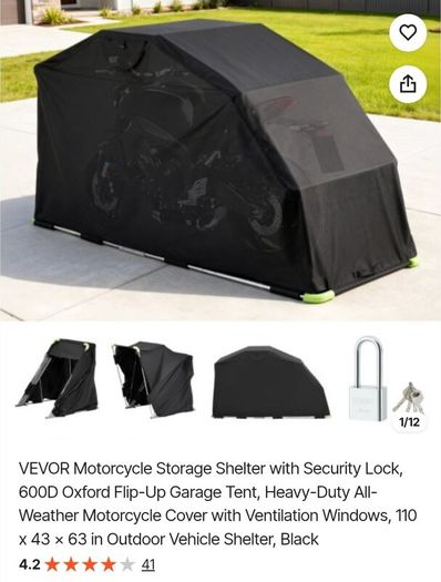 Motor Bike Shed/cover