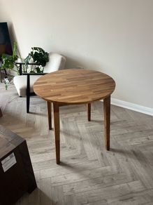 Small round dining table