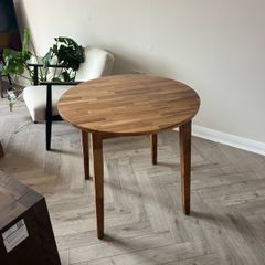 Small round dining table