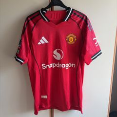Adidas Manchester United Home Shirt 2024/25 Snapdragon Red